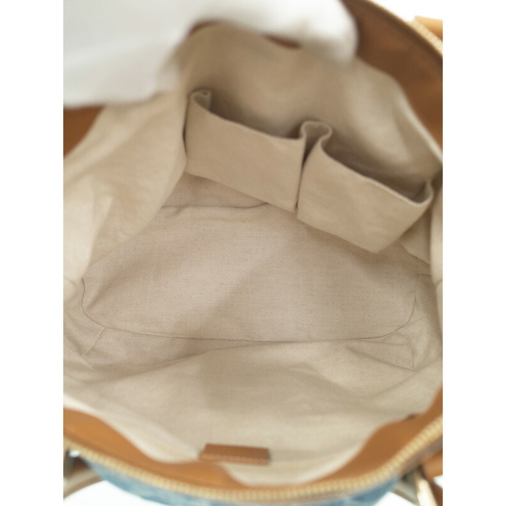 Gucci GG Denim Sukey Handbag - Picture 3 of 9